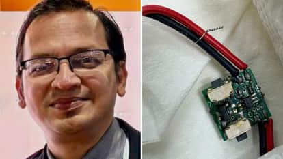 प्रो. आशीष अग्रवाल और माइक्रोचिप।