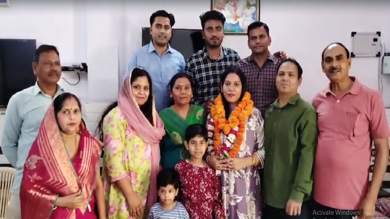 Prachi from Bulandshahr secured 36th rank in UPPSC exam 2024