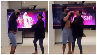 Sonakshi Sinha zaheer iqbal dance video viral on mithun da song