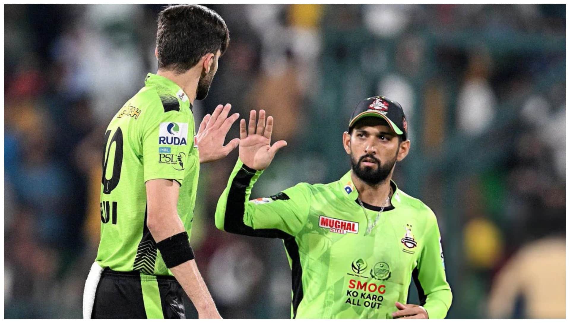 शाहीन अफरीदी और सिकंदर रजा