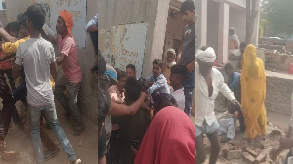 Clash between two groups over wall construction in Agra 11 injured