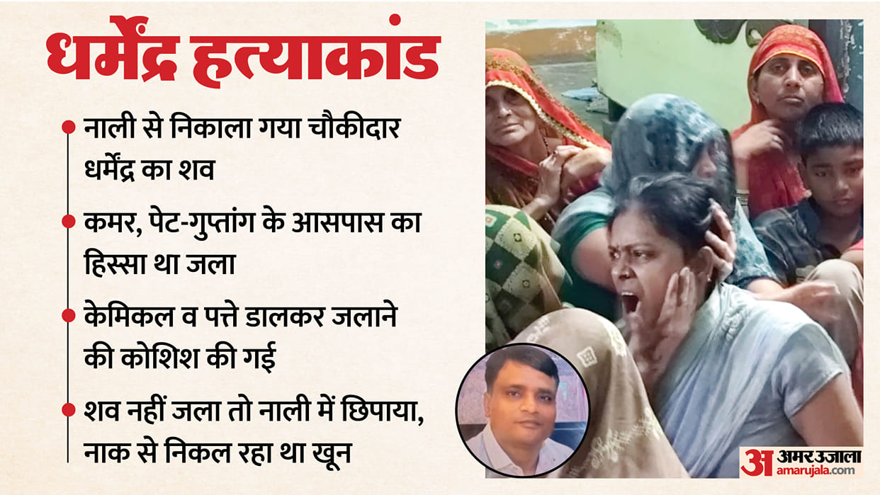 Dharmendra murder case Hiresh bathed after murder was caught after changing his shirt