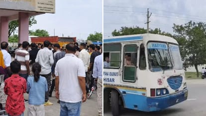 Drunk young boy creates ruckus in bus