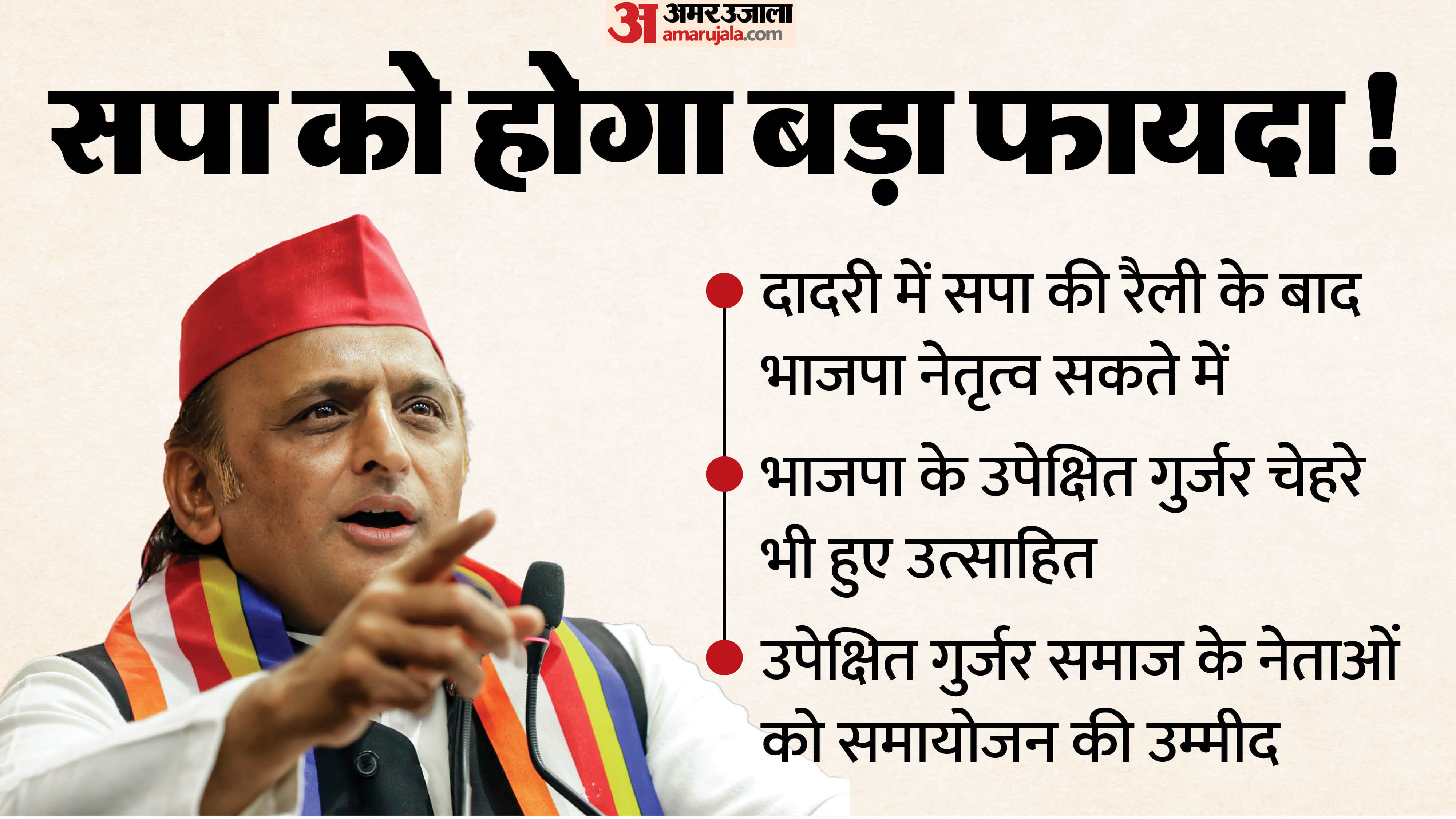 Meerut News SP Samajwadi Samanta Bhaichara Rally Sparks Hope Among BJP Gurjar Leaders