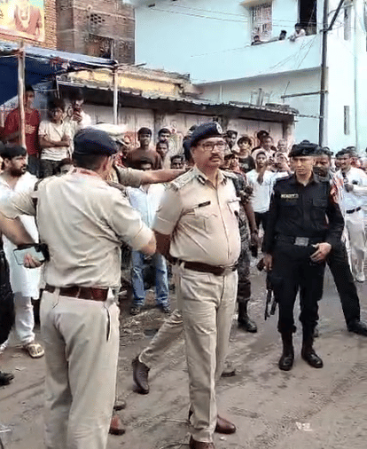 Negligence of temple management in Nalanda led to accident SHO suspended Bihar DGP inspected spot