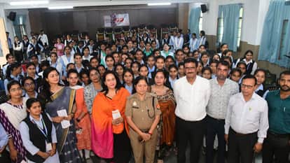 ADCP Women Crime raised awareness students at Dr. Ghanshyam Singh College of Education in Varanasi