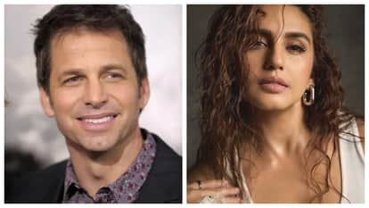 Huma Qureshi receives a surprise from American filmmaker Zack Snyder