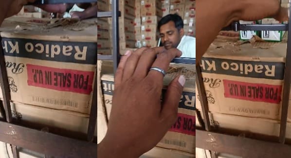 Cheap Liquor Sale Sparks Crowd, Rules Violated in Kanpur  Creative Headline: