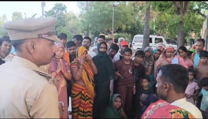 Elderly Woman Dies in Hut Fire, Property Worth Lakhs Destroyed in Mallawan