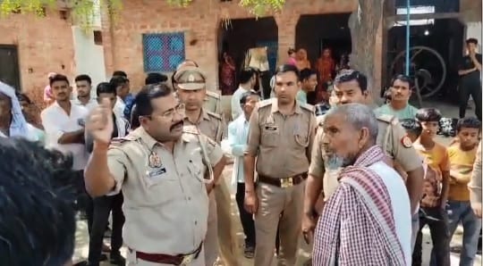 Kanpur Clash Erupts Between Two Communities Over Burial Revenue Team and Police Resolve Dispute