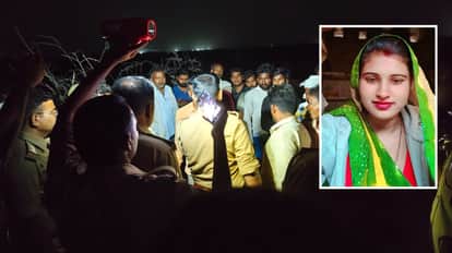 Jalaun Woman crushed to death by overloaded dumper family members and villagers stage blockade