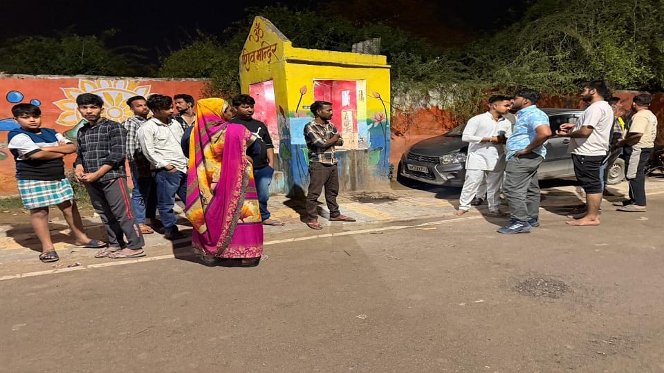 Outrage over Vandalism at Ancient Temple Drunken Youth Caught Carrying Away Relics Police Take Him into Custo