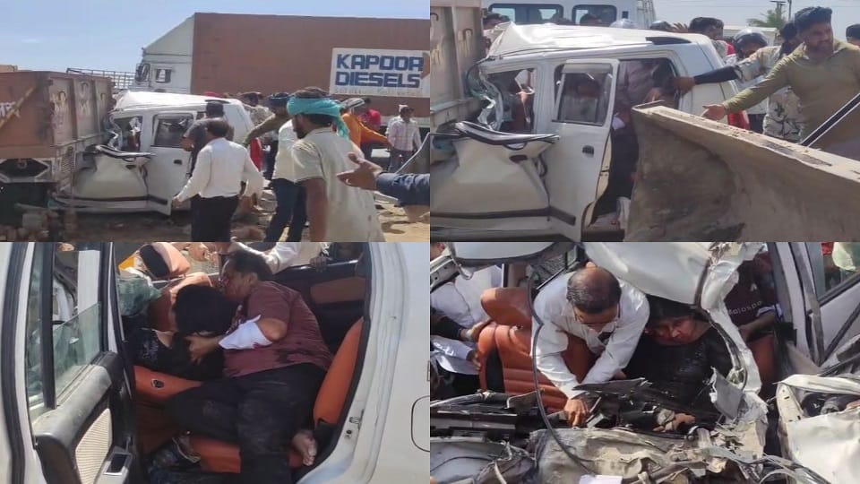 Car and Tractor-Trolley Collide in Mathura
