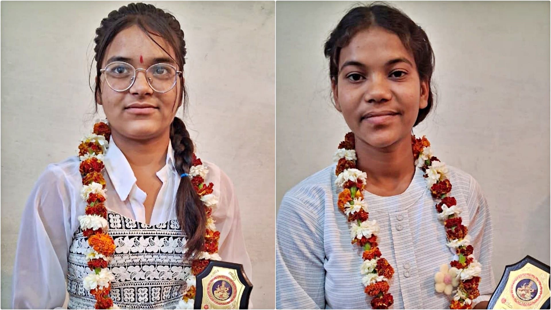नारेहड़ा की अंजली और अंजू ने दिखाया दम