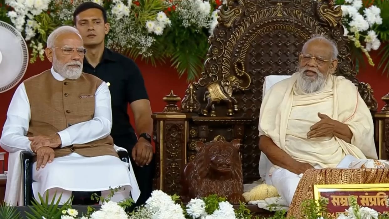 Jain Acharya Pujya Padmasagarsurishwarji Maharaj praised leadership of Prime Minister Narendra Modi