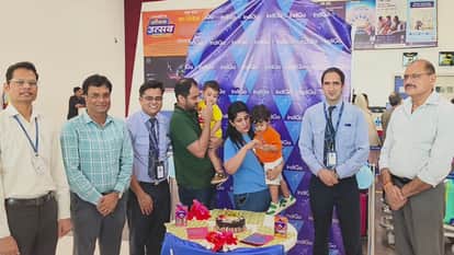 Bareilly-Navi Mumbai Flight Launched Passengers Welcomed at Airport on Day One