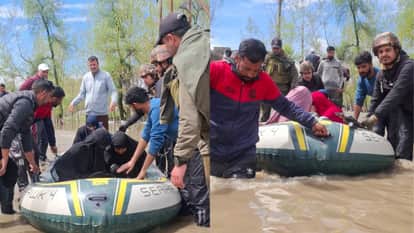 Army rescued 34 individuals trapped in Baramulla school hostel