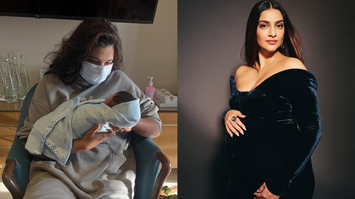 Rhea Kapoor Shares First Picture Of Sonam Kapoor And Anand Ahuja Baby Boy Calls Her Sister Super Human