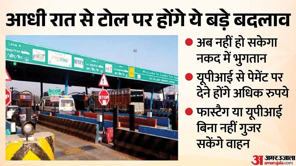 Cash Payments at Toll Plazas Halted and Taxes Increased