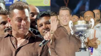 टेनिस टूर्नामेंट की ओपनिंग सेरेमनी में पहुंचे सलमान खान