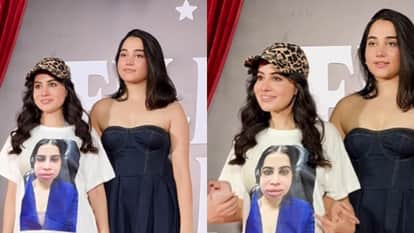 Uorfi Javed Mock Herself In Recent Event Wear Funny T Shirt Of Her Face Printed On It