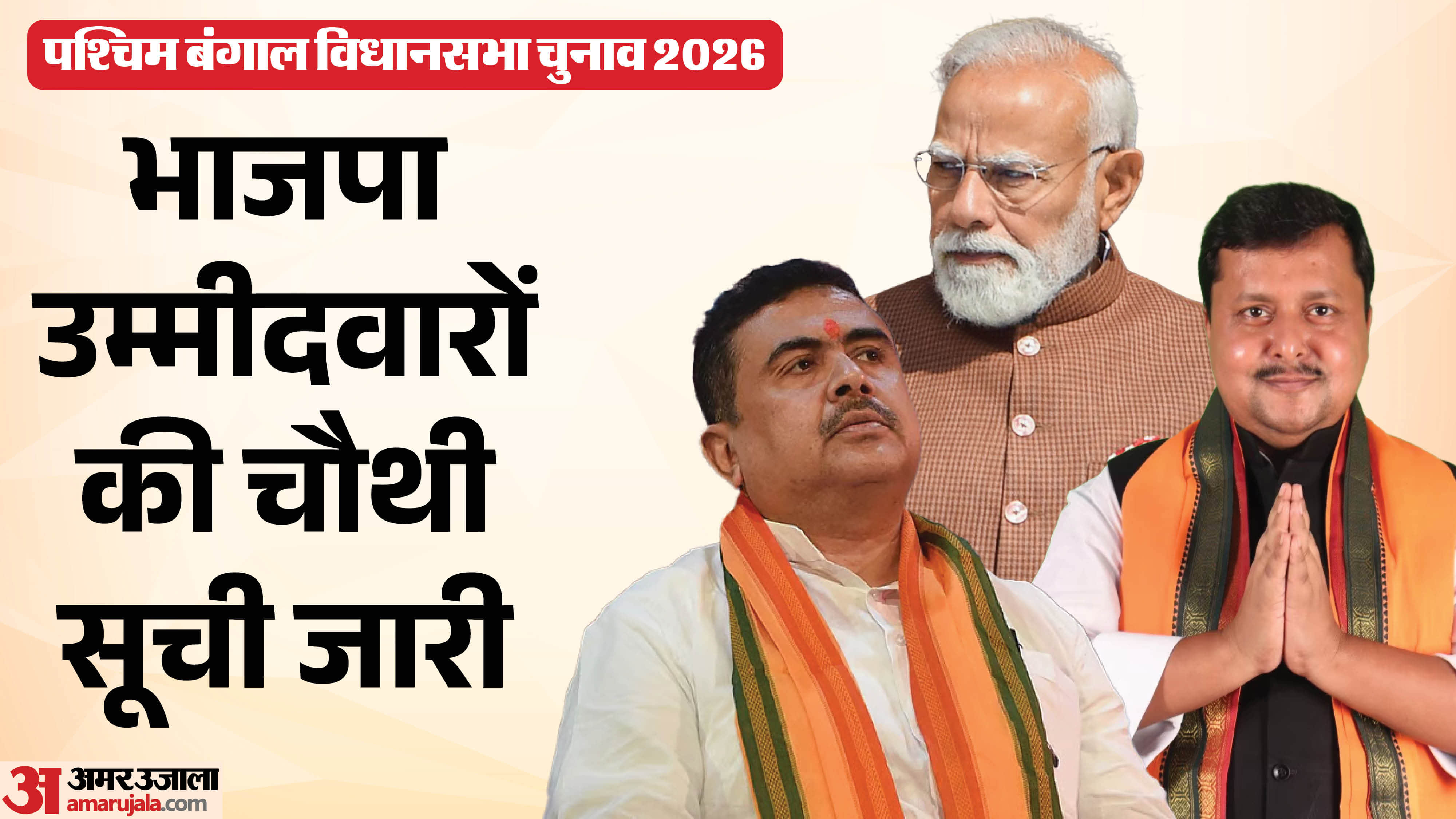 बंगाल चुनाव के लिए भाजपा की सूची जारी