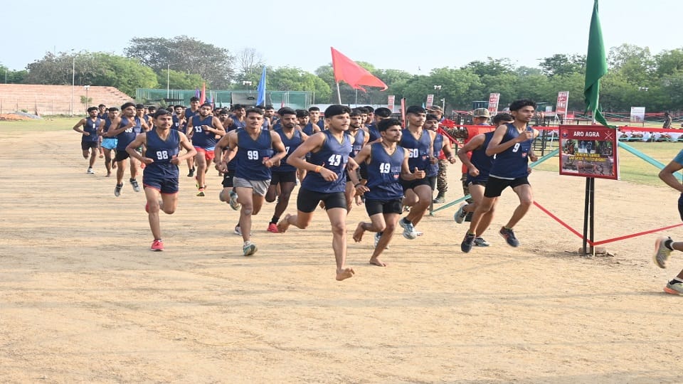 Agniveer Recruitment Drive start in agra