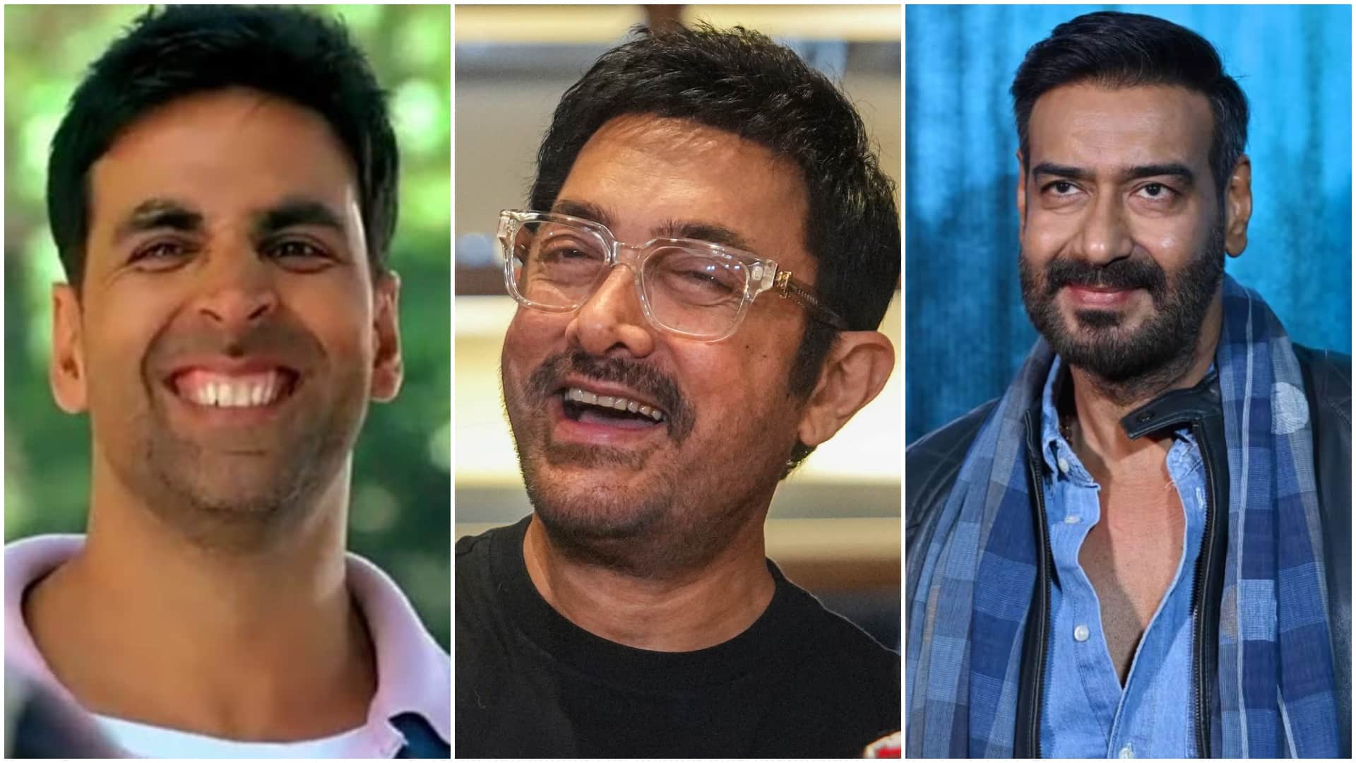 अक्षय कुमार, आमिर खान और अजय देवगन