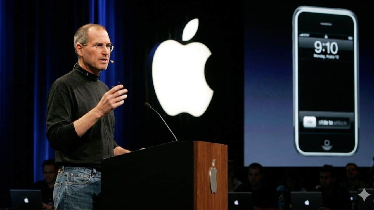 apple 50th anniversary Microsoft 1997 deal history steve jobs turning point