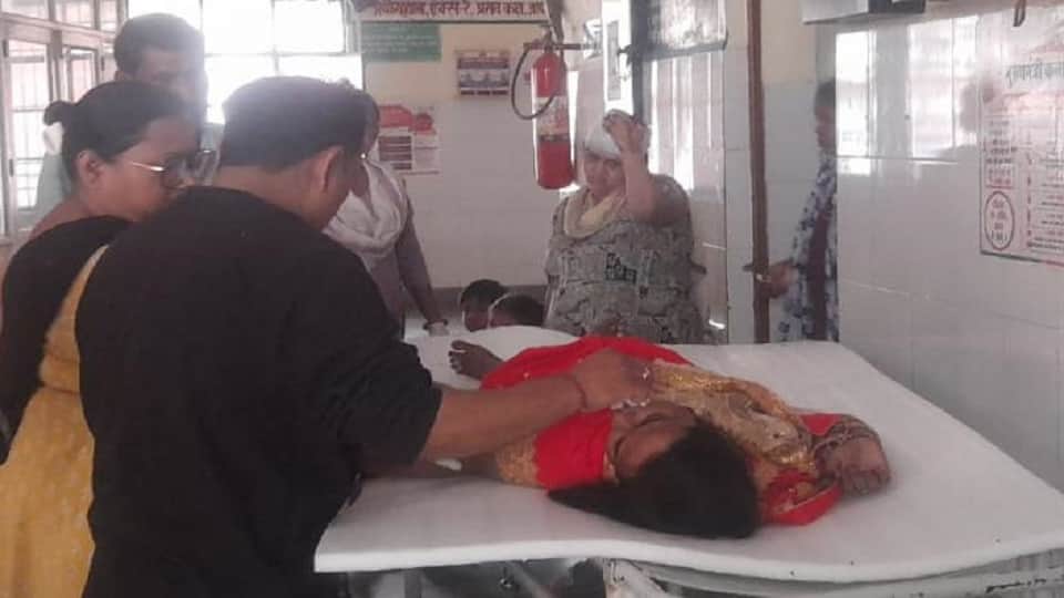 Saharanpur: The boy sitting nearby turned the steering of the moving DCM, it overturned in the ditch