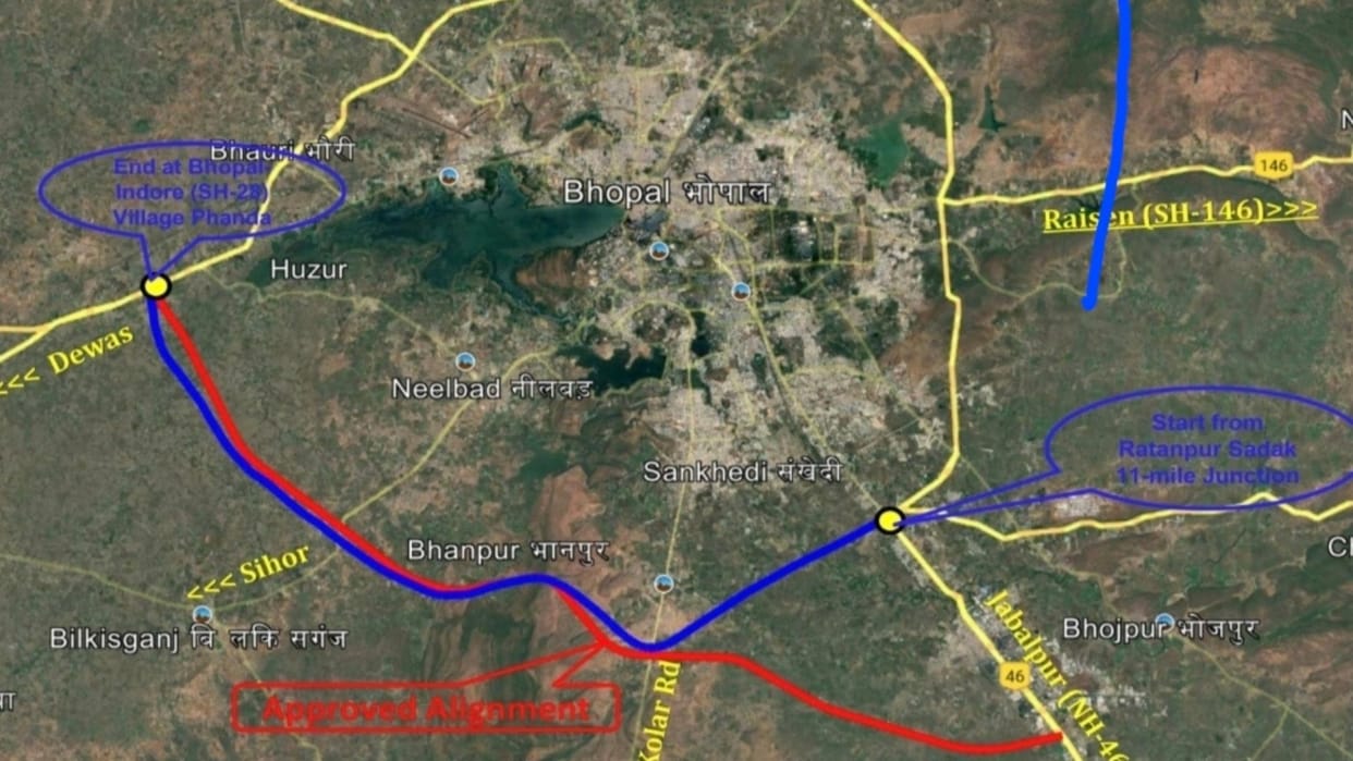MP News: Relief for farmers: Toll tax waived on combine harvesters, new alignment of Bhopal Western Bypass app