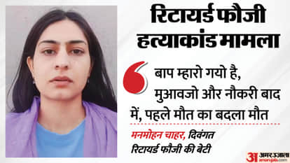 Jhunjhunu Retired Soldier Murder Case: Daughter Manmohan Chahar Demands Death Penalty for Accused Akram