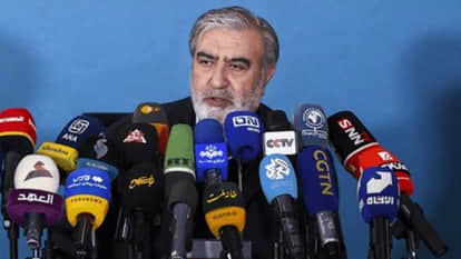 iran parliament security chief warning to us strict rules strait of hormuz closure