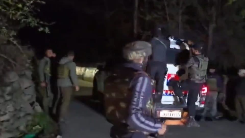 Encounter breaks out between security forces and terrorists in Ganderbal district of Jammu and Kashmir