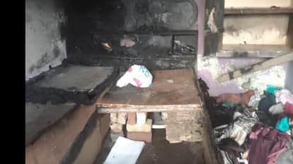 AAP MLA Lalpura brother-in-law sets Fire to homes of Poor families