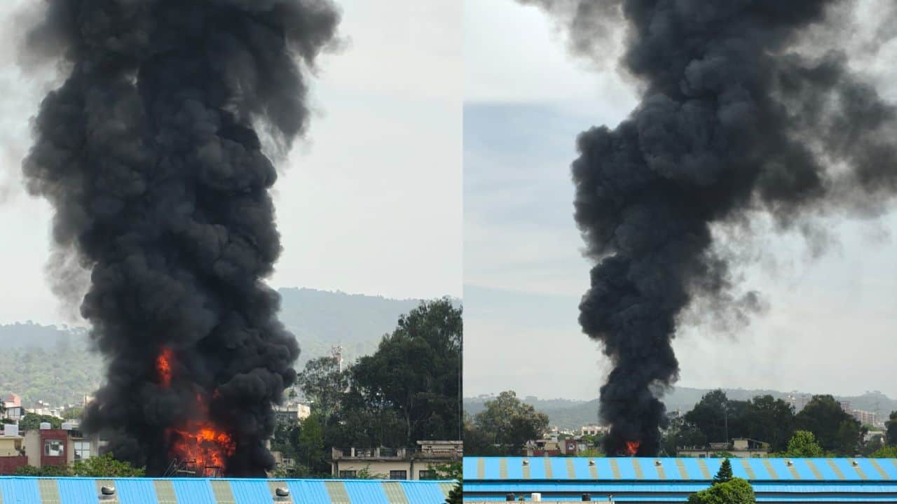 जम्मू में तेल टैंकरों में आग लगी