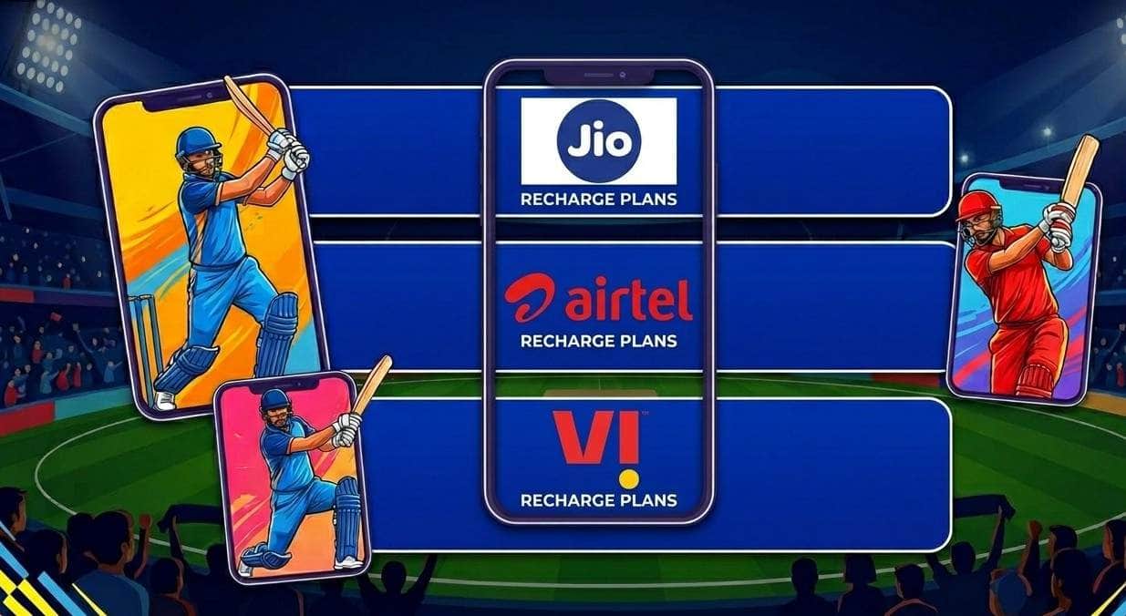 IPL 2026: Watch for Free, Jio, Airtel, Vi Launch Cheap Recharge Plans JioHotstar