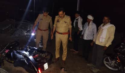 Auraiya Accident Motorcyclist killed in collision with DCM police seize vehicle search for absconding driver