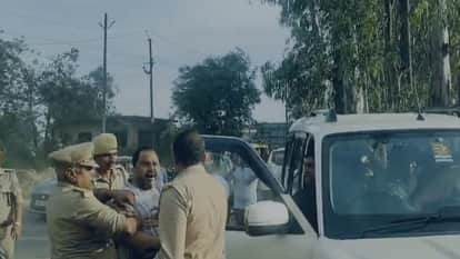 Bijnor: Talib Brothers Clash with Former MP During Sawmill Inspection in Bijnor