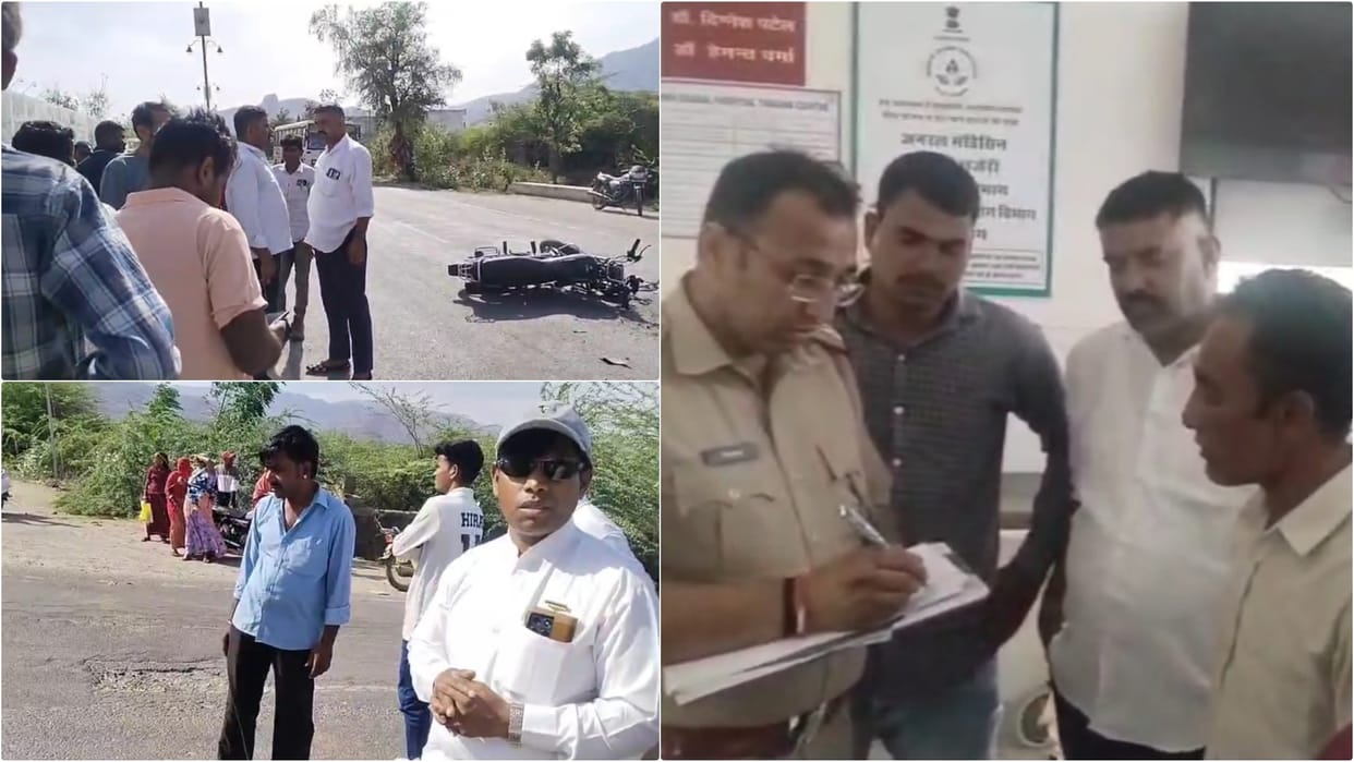 Youth Returning with Sister's Medication Struck by Unidentified Vehicle Congress Leader Rushes Him to Hospital