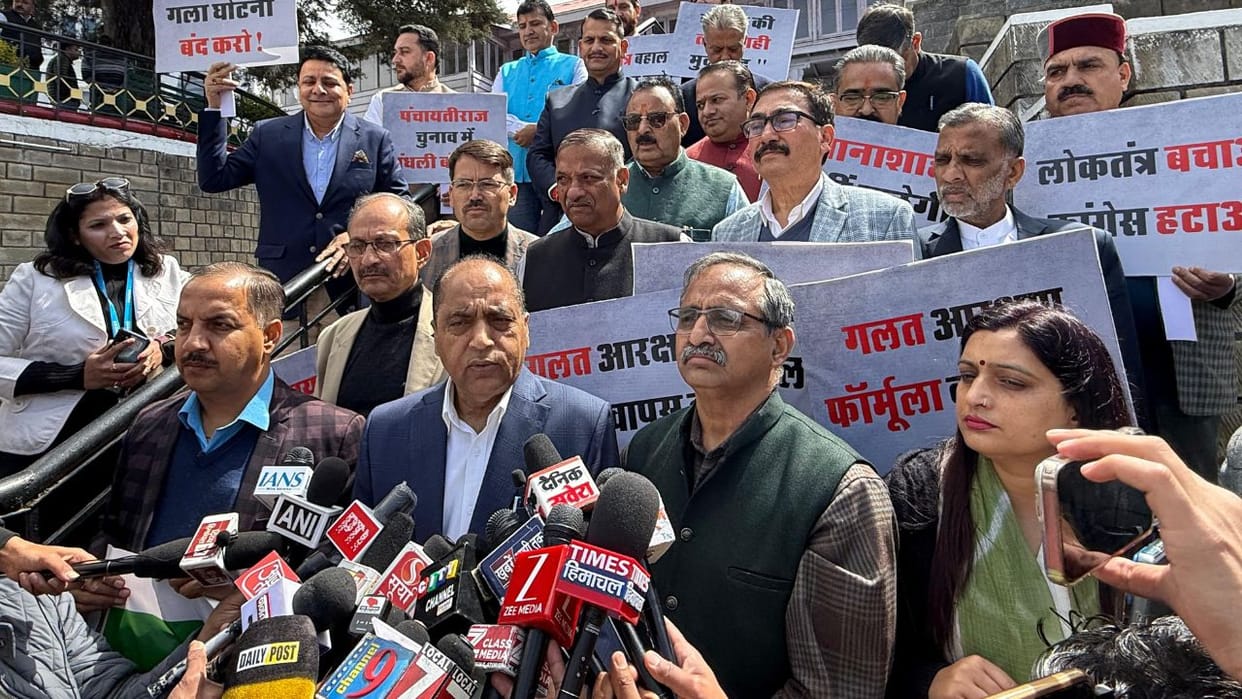 Jairam Thakur Says CM Sukhu Has a Habit of Taking Absurd Decisions