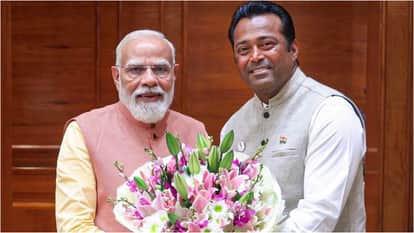 Leander Paes Meets PM Modi After Joining BJP Shares Photos