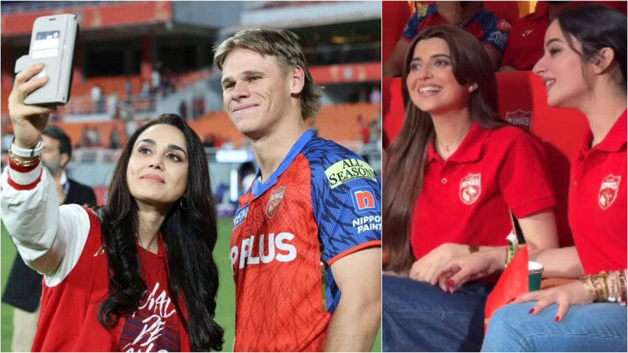 IPL 2026: Preity Zinta Nimrat Khaira watched Punjab Kings and Gujarat Titans match see photos