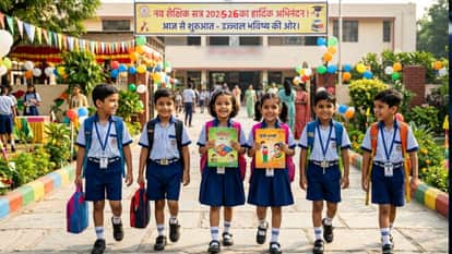 New academic session begins today, one lakhs plus books reach BRC in Meerut