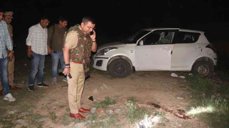 moradabad encounter Ashu alias Monty sustained 3 gunshot wounds bullets had passed straight through his chest