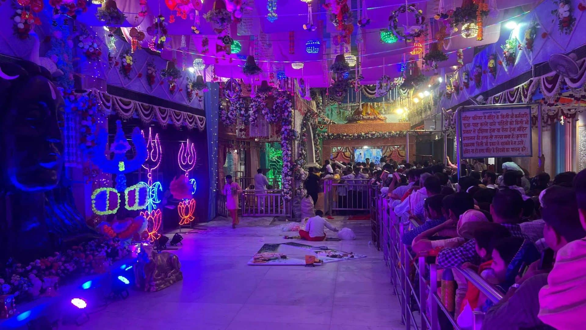 Grand event at Mehandipur Balaji on Hanuman Janmotsav Mahabhishek of Balaji with 1100 kg Panchamrit