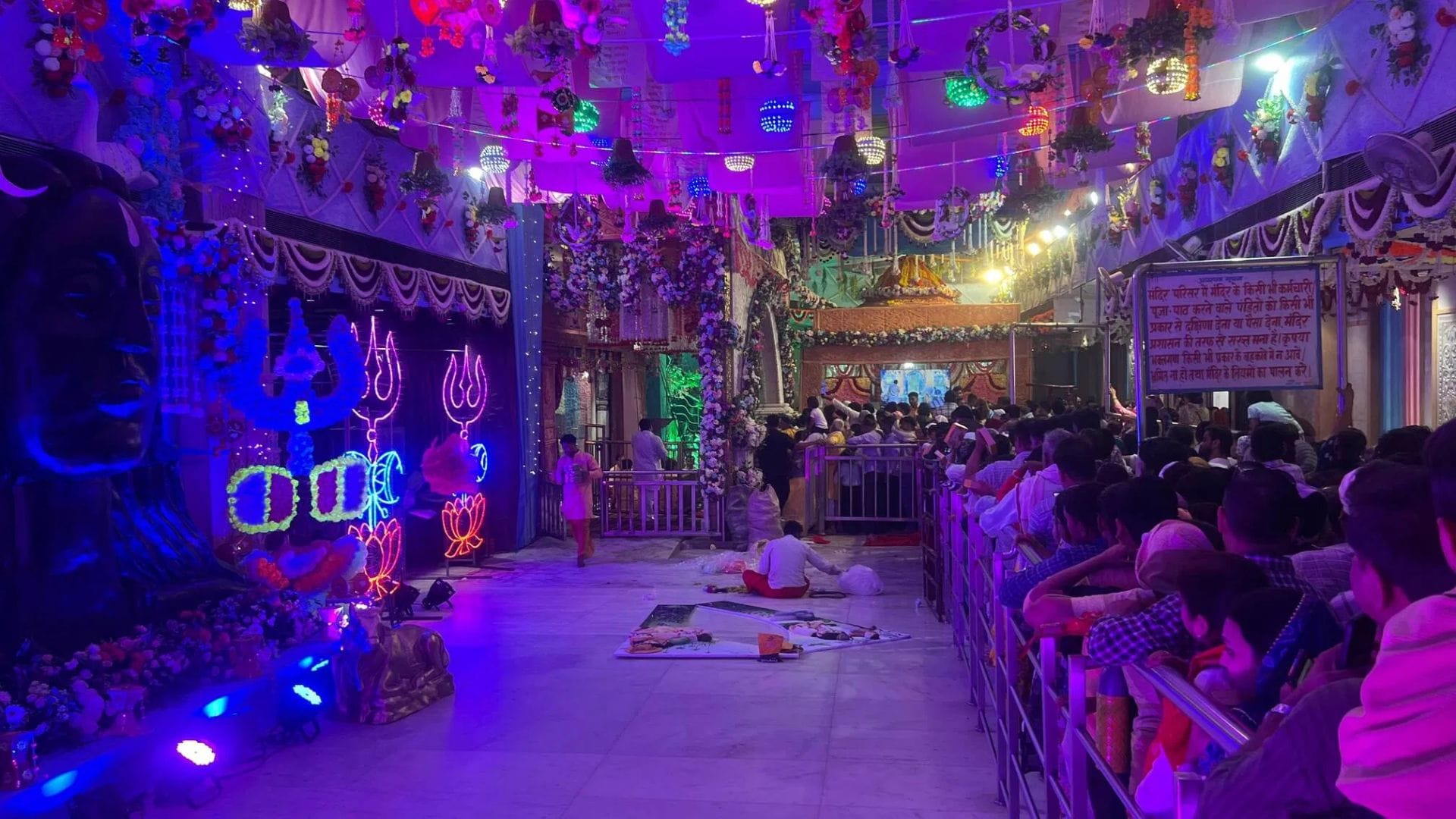 Grand event at Mehandipur Balaji on Hanuman Janmotsav Mahabhishek of Balaji with 1100 kg Panchamrit
