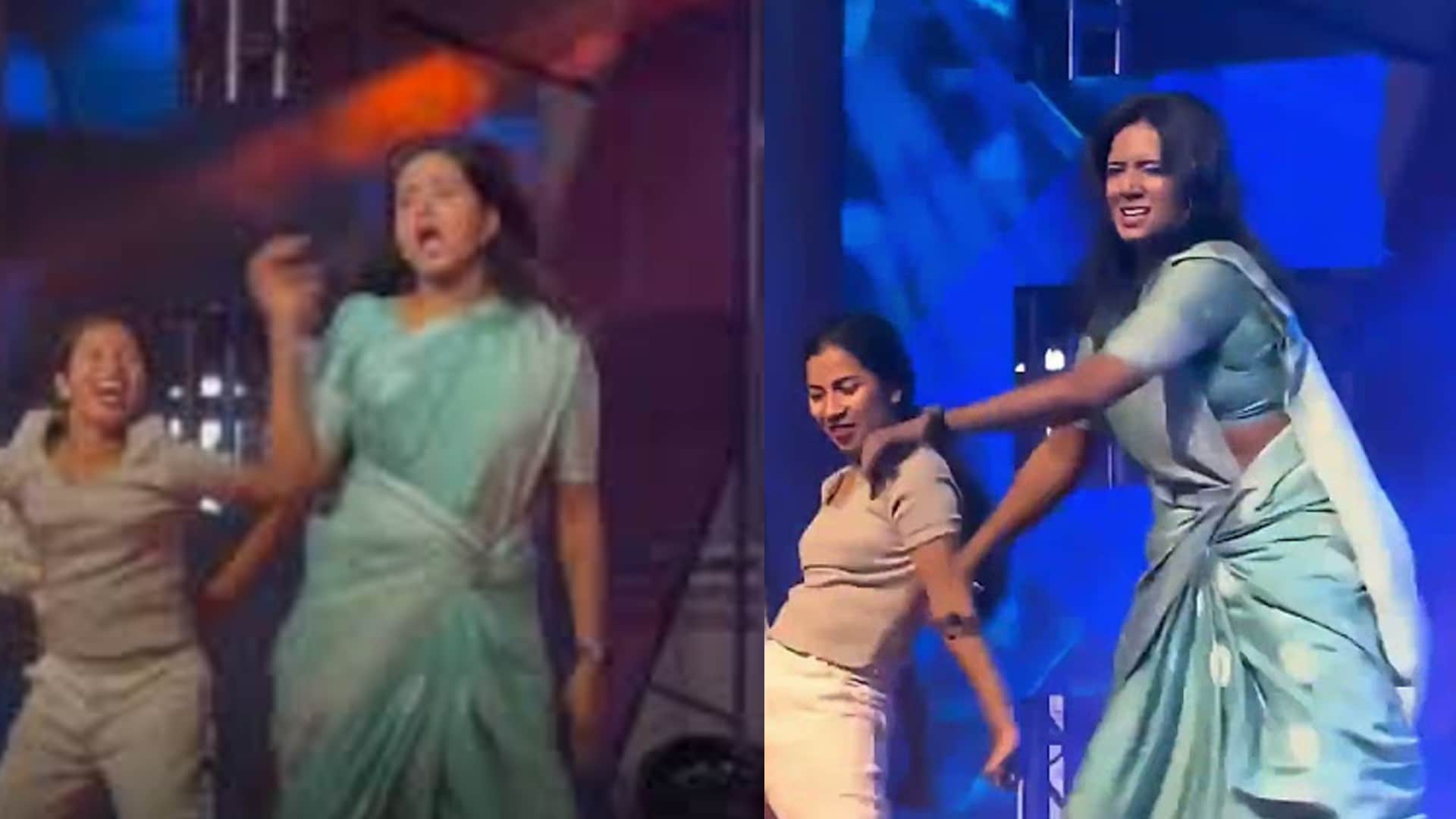 प्रोफेसर ने काला चश्मा गाने पर किया गजब डांस