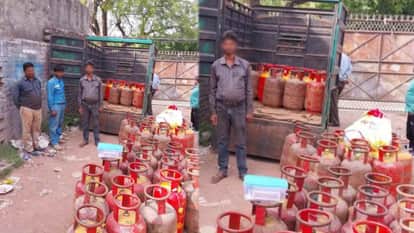 LPG Racket Busted in Palam 45 Gas Cylinders and Refilling Machine Recovered