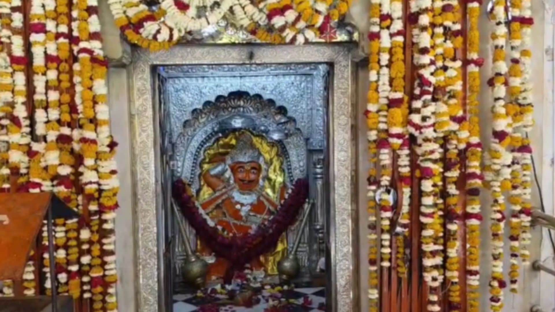 Sagar unique Hanuman temple with parade when troubleshooter himself arrived in parade instead of soldier